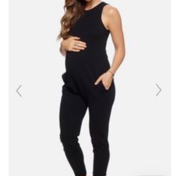 Bae The Label Cotton Maternity Overalls NWT - Picture 5 of 6
